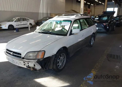 2001 Subaru Outback Limited из США, поврежденный, VIN 4S3BH686417601546